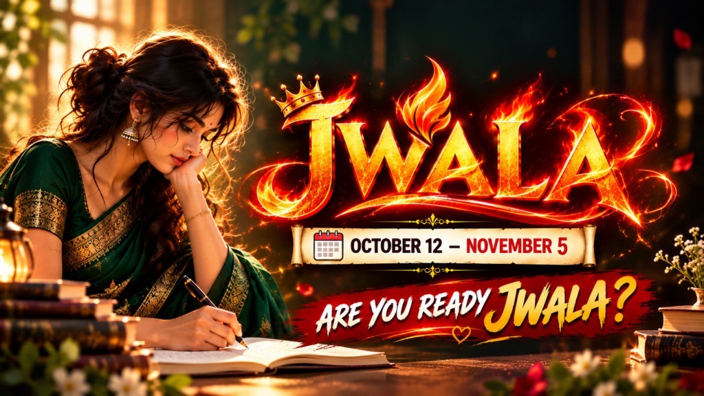Katha Varnika – First Writing Competition: JWALA 🔥